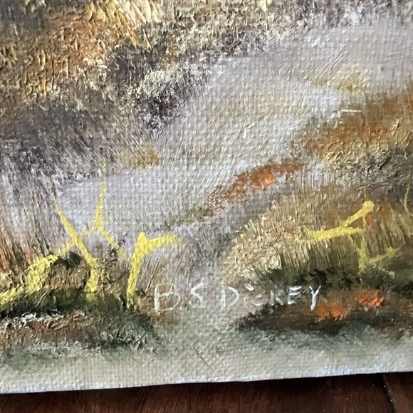 Vintage Coastal Lighthouse Oil Painting Canvas12x16 Seaside Nautical Decor VGUC - Picture 5 of 8